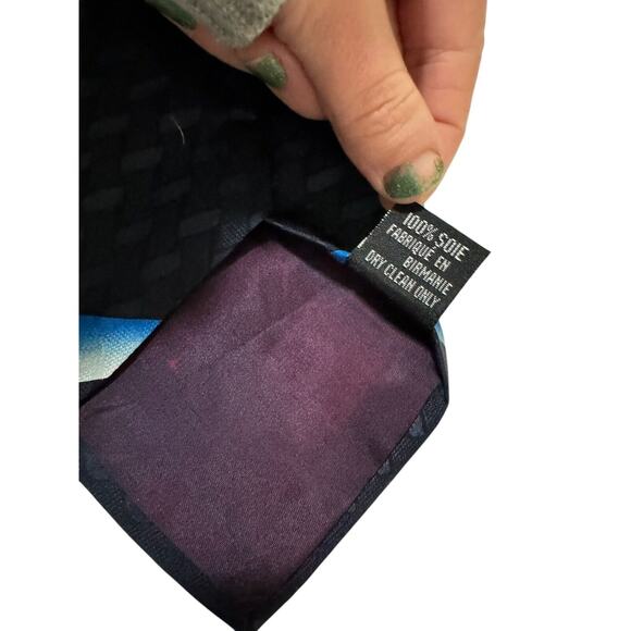 Looney Tunes Mania Sylvester Tweety Snowman Holiday Christmas Vintage Necktie - Picture 6 of 7